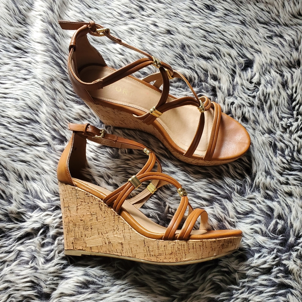Report Wedge Sandals